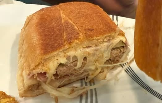 Rico's Cubano Sandwich.