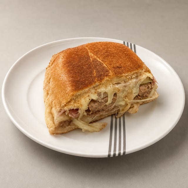 Rico's Cubano Sandwich.
