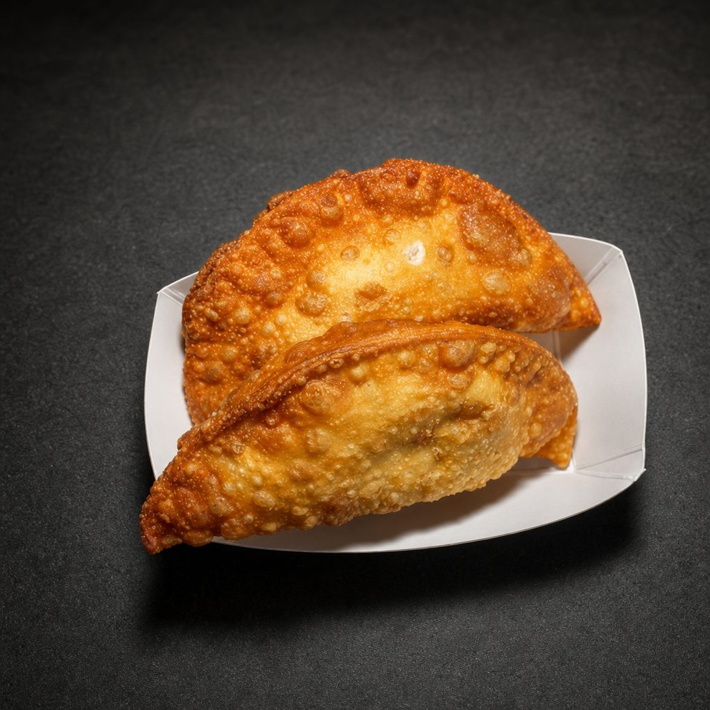 Chopped Cheese Empanada.